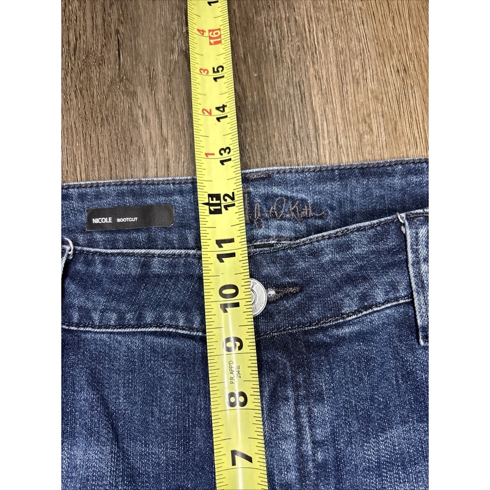 Kut from the Kloth Jeans Women Size 14 Nicole High Rise Flap Pocket Boot Cut - Picture 13 of 15